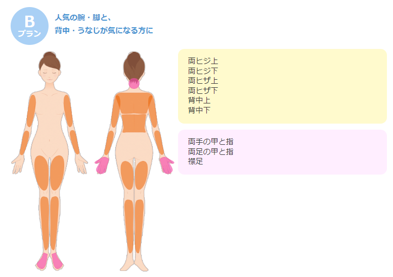 ミュゼプラチナム*全身ライトB